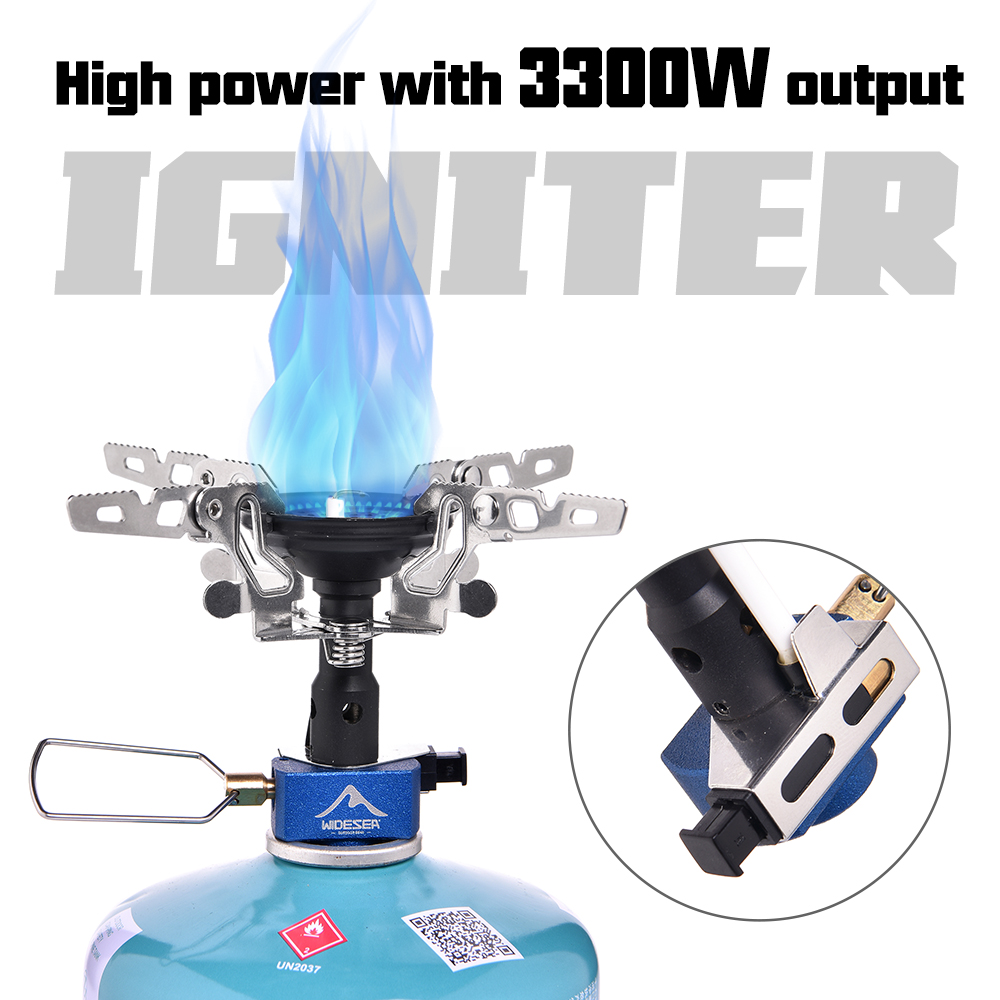 Home Cooking Gas Stove - Kompor Gas Outdoor 3300W dengan Pemantik,