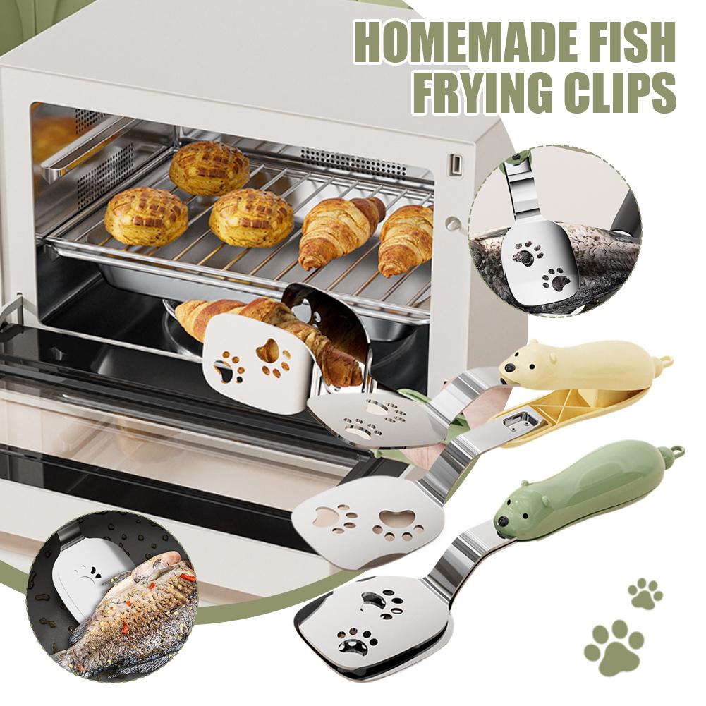 Home Cooking Utensils - 1/2 Buah Penjepit Ikan Berbentuk Beruang