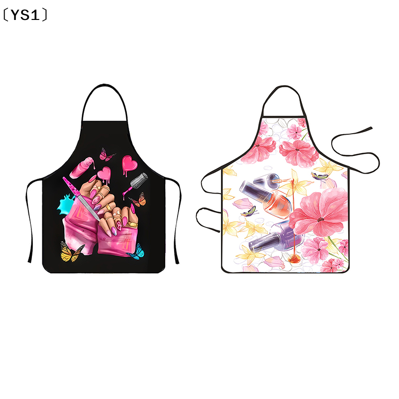 〔YS1〕Celemek Wanita Motif Cat  - Home Cooking Work ulasan dan harga