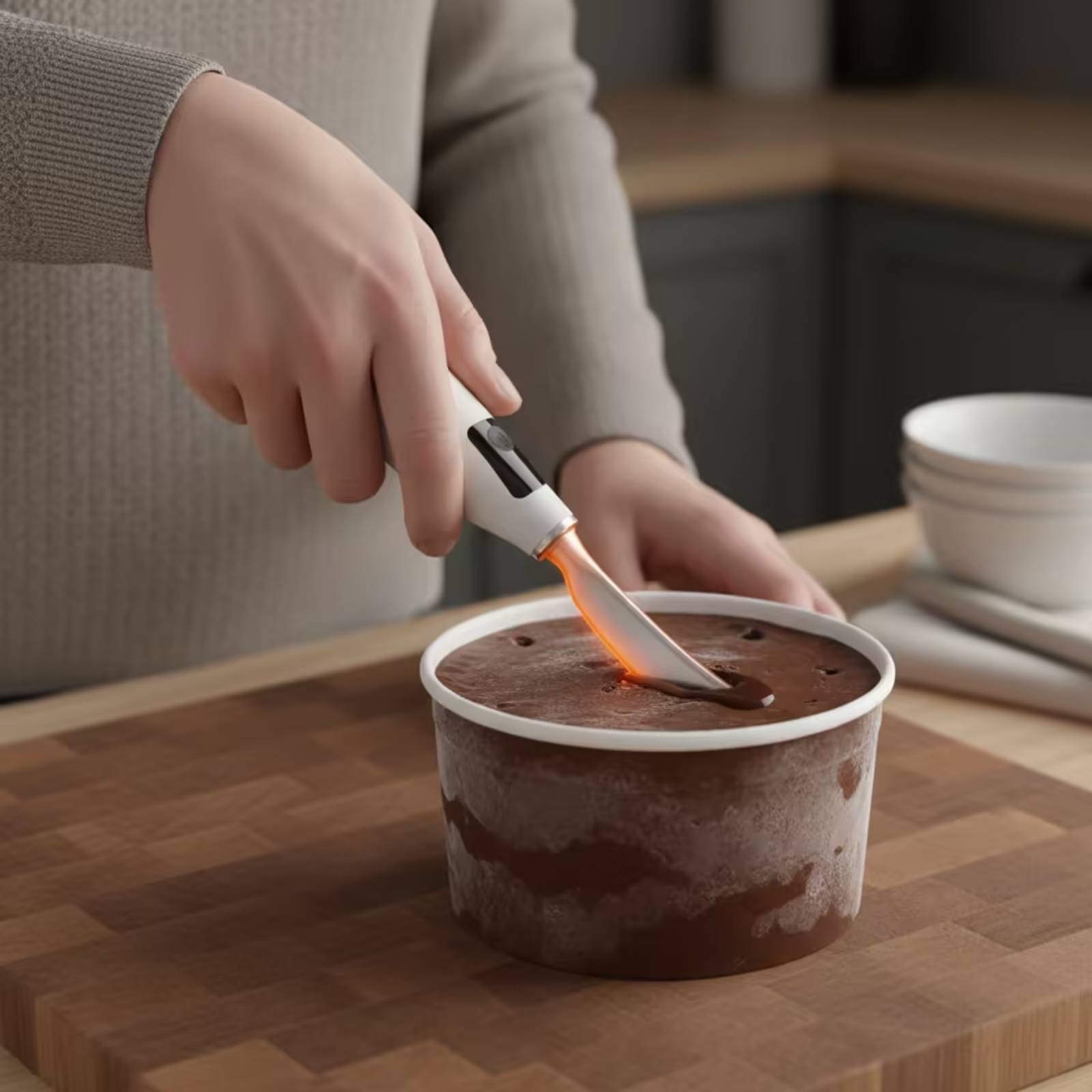 Alat Pengambil Es Krim Elektri - Home Cooking Utensils ulasan dan harga