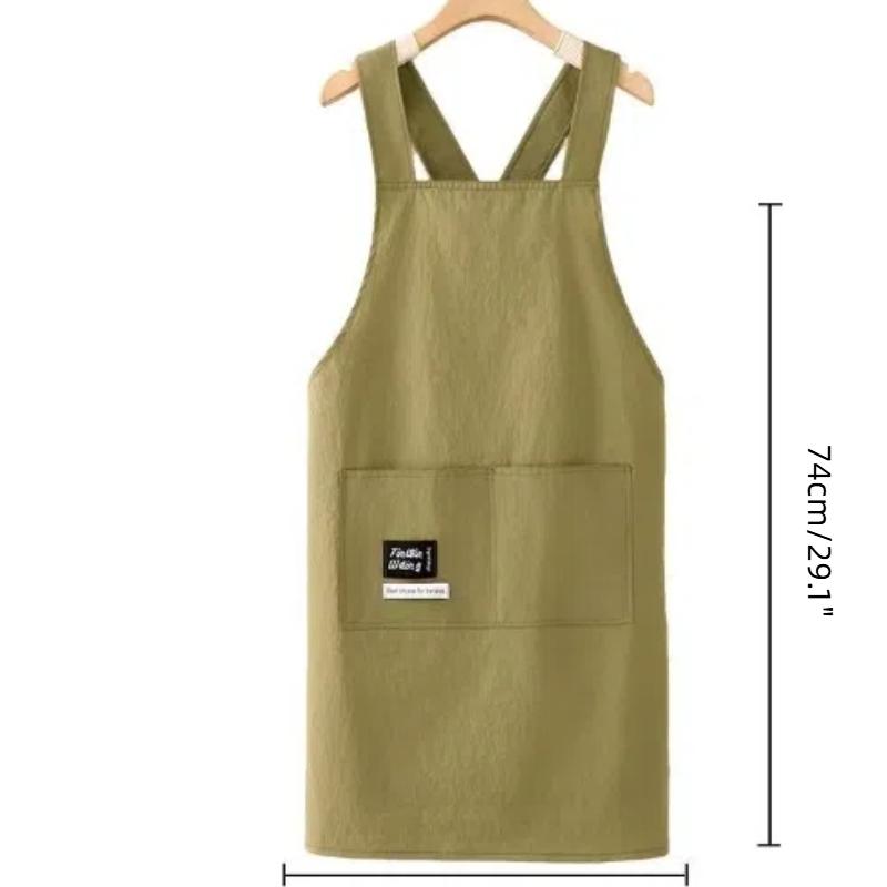 [F] Celemek Dapur Anti Air, Ta - Home Cooking Work ulasan dan harga
