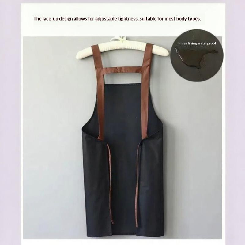【SY】Celemek Tahan Air dan Taha - Home Cooking Work ulasan dan harga