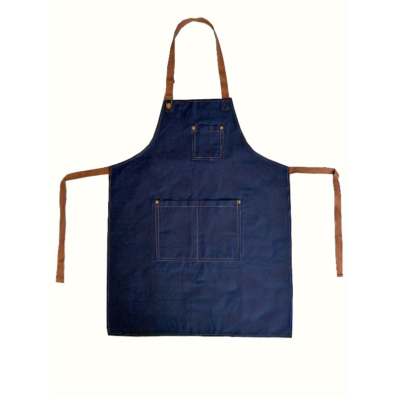 Celemek Kerja Denim untuk Pria - Home Cooking Work ulasan dan harga