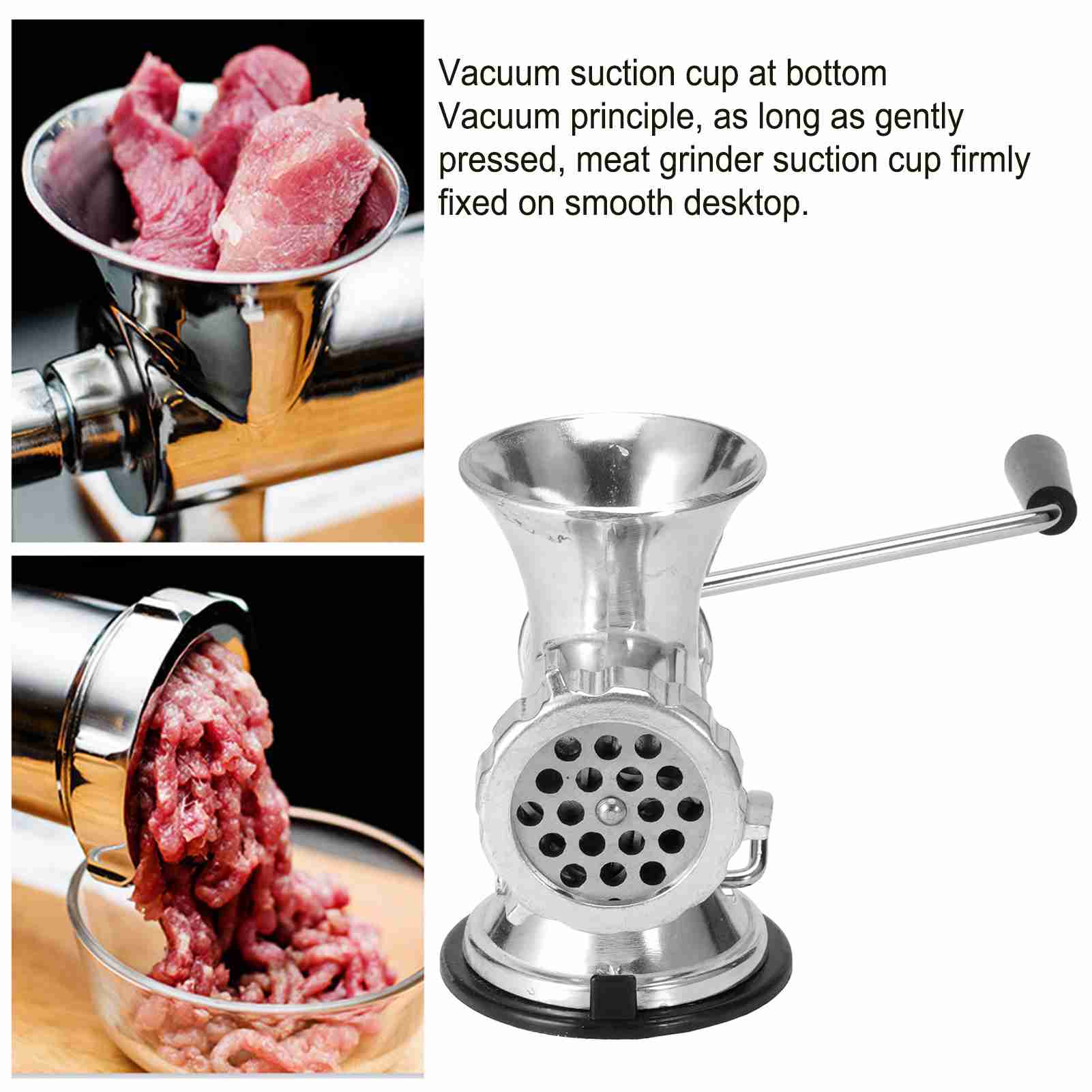 Penggiling daging Manual alumi - Home Cooking Utensils ulasan dan harga