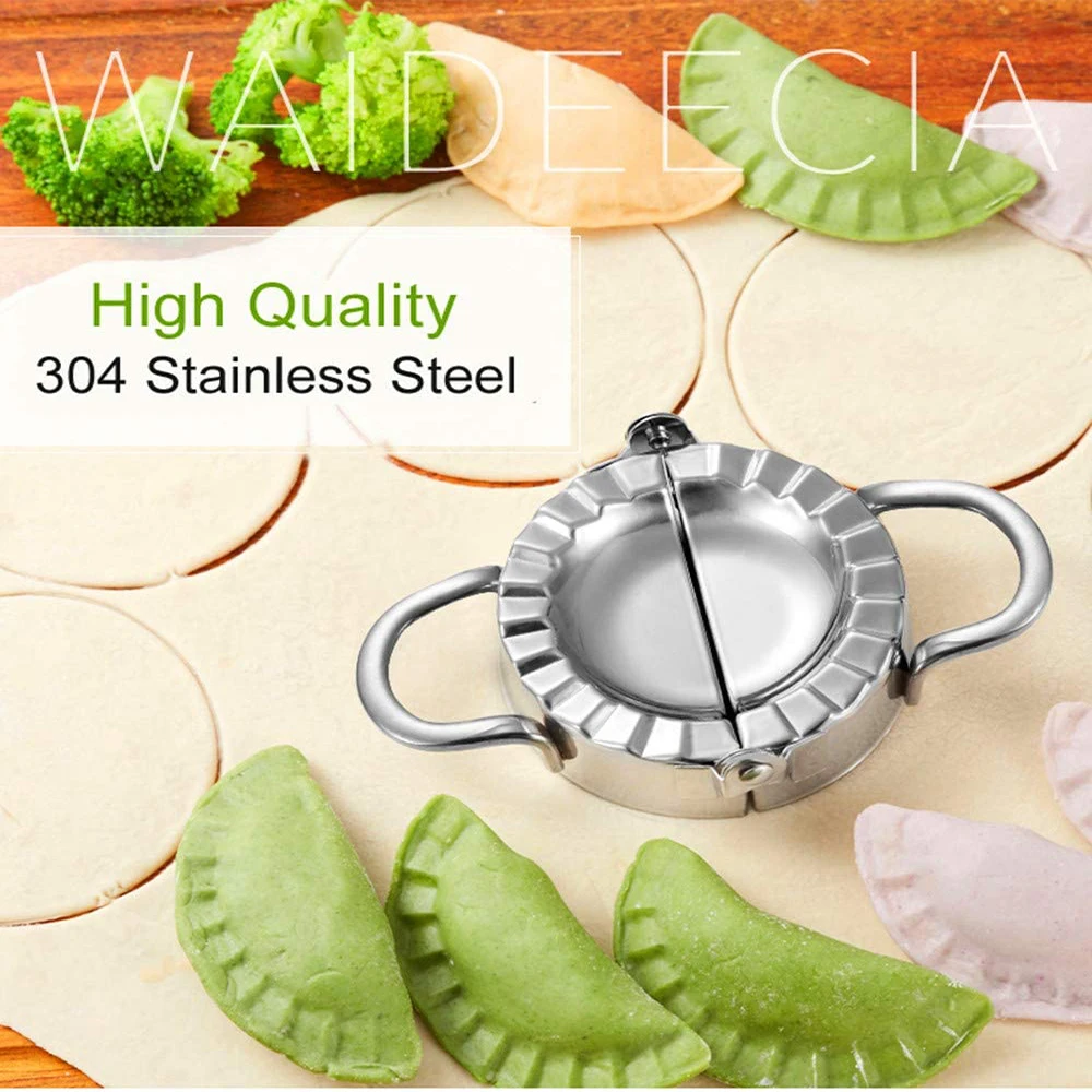 Cetakan pangsit baja tahan kar - Gyoza Dumpling Maker ulasan dan harga